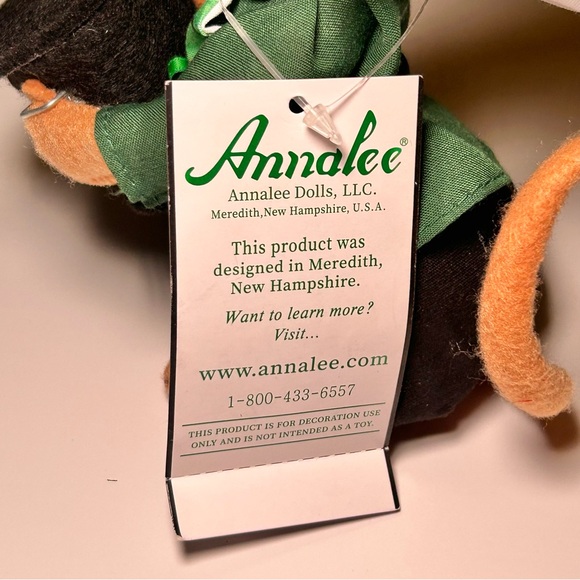Annalee 6” Irish Chef Mouse with Chef Hat Coat and Shamrock Apron. NWT - Picture 12 of 14